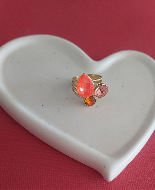 Bague Florence Dorée Dream Clothes
