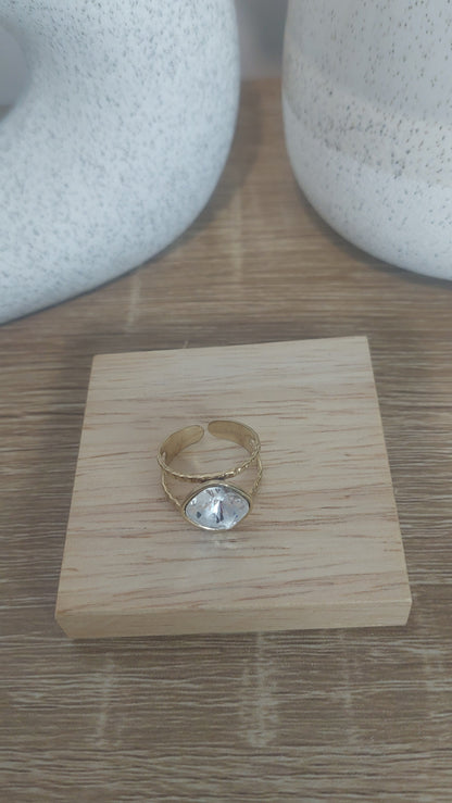 Bague Éléonore Dorée Dream Clothes