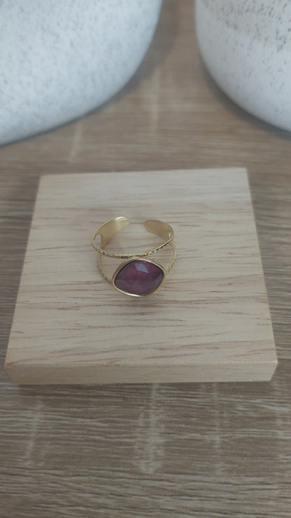 Bague Éléonore Dorée Dream Clothes