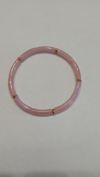 Bracelet Petit Mia rose nude